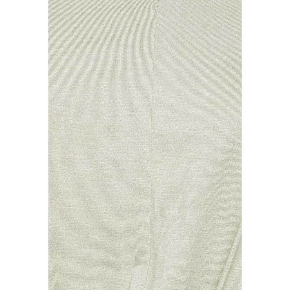 GILLI Short Sleeves V-Neckline Front Overlap Romper with Pockets in Sage - Picture 9 of 10